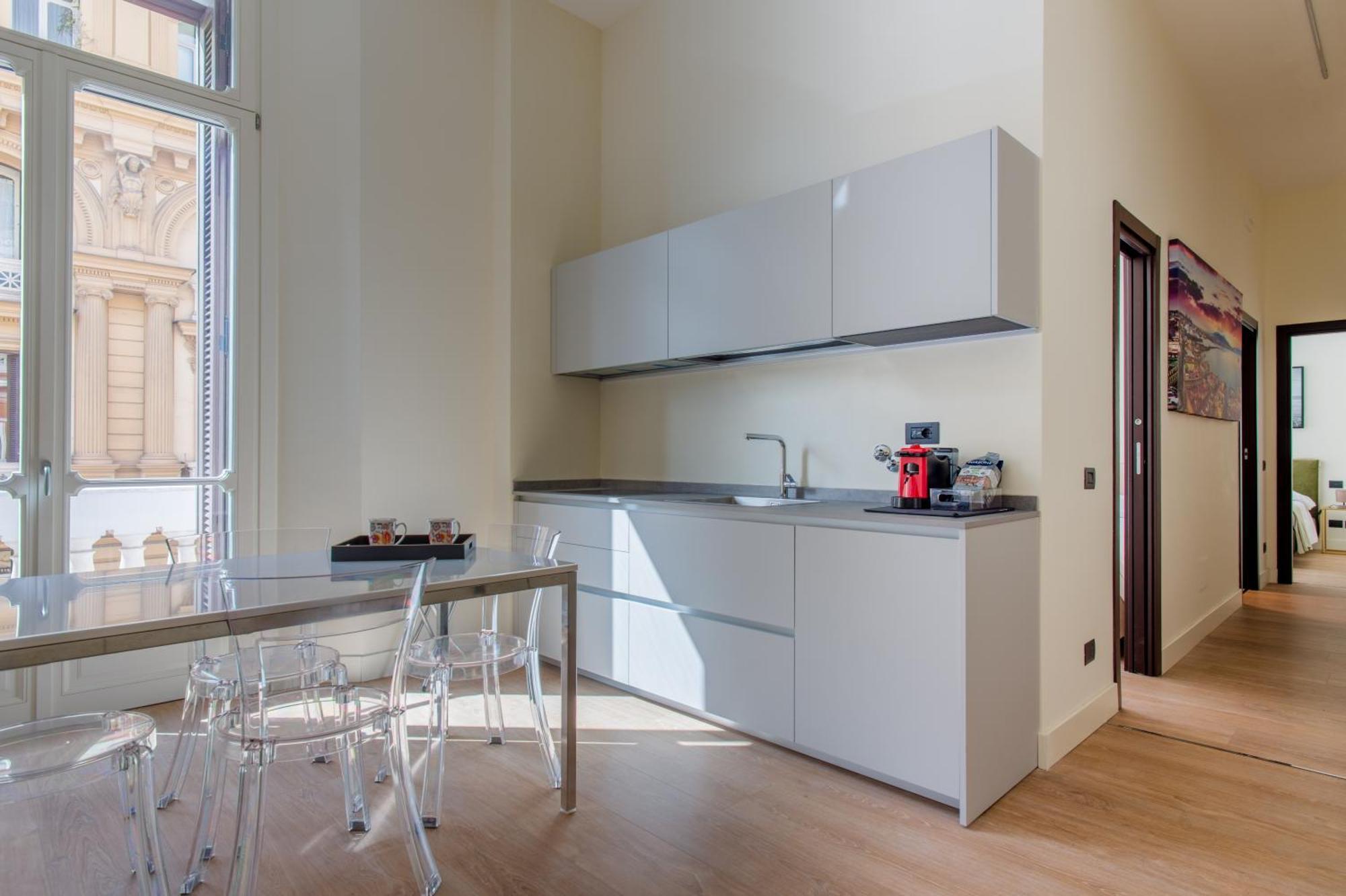 Appartement La Fontana Luxury House By Dimorra à Naples Extérieur photo