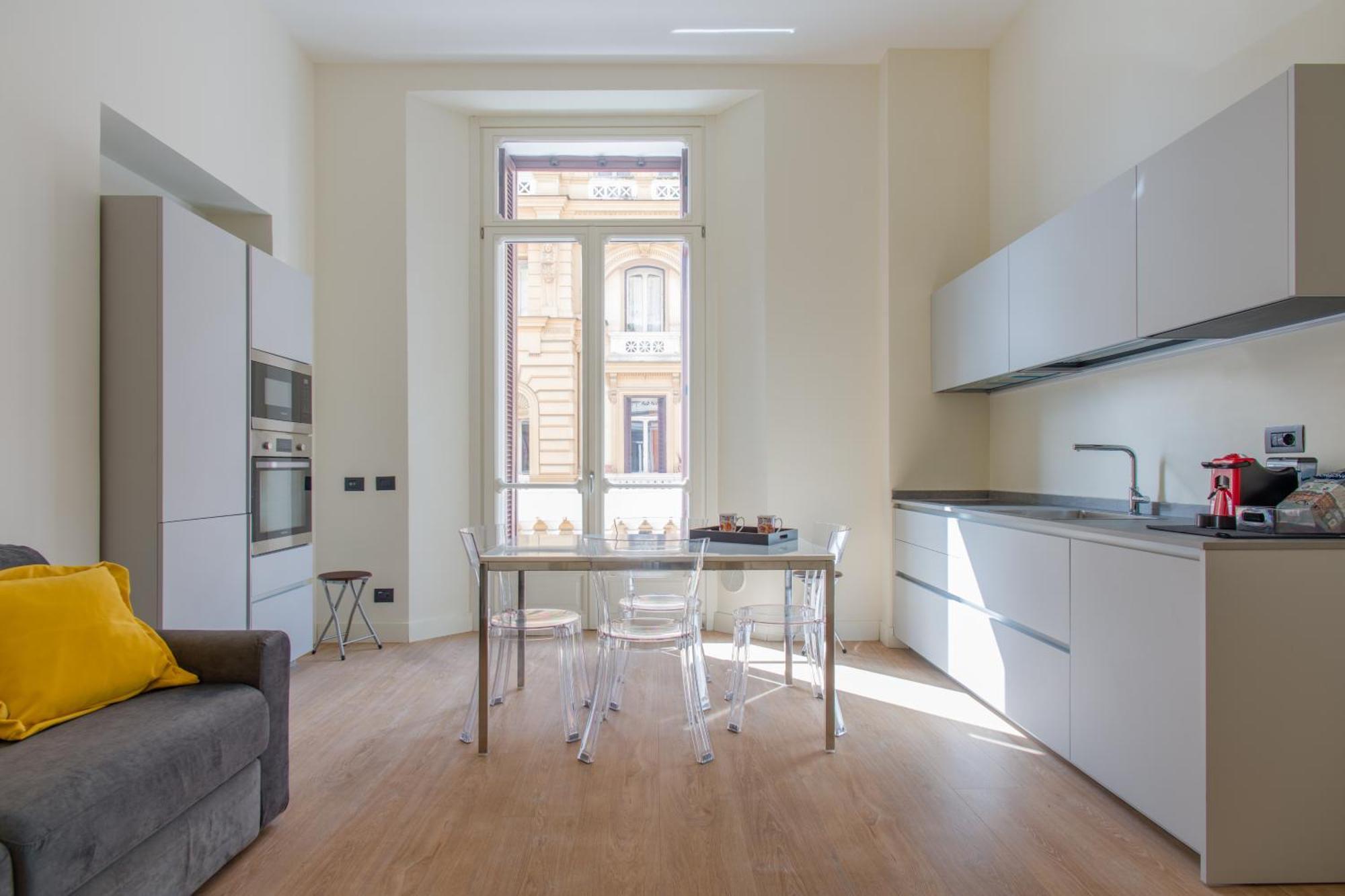Appartement La Fontana Luxury House By Dimorra à Naples Extérieur photo